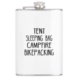 Flasques Sac à couchage Tente Feu de campagne Bikepacking