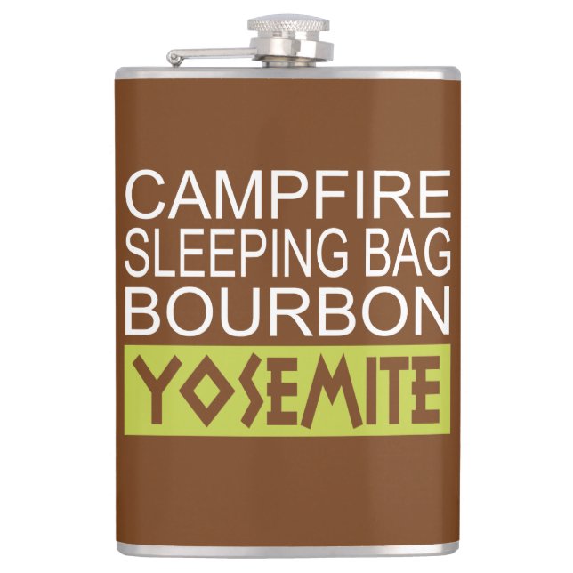 Flasques Sac couché de feu Bourbon Yosemite (Devant)