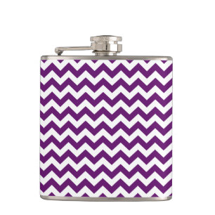 Flasques Safari Chevron de violette africaine