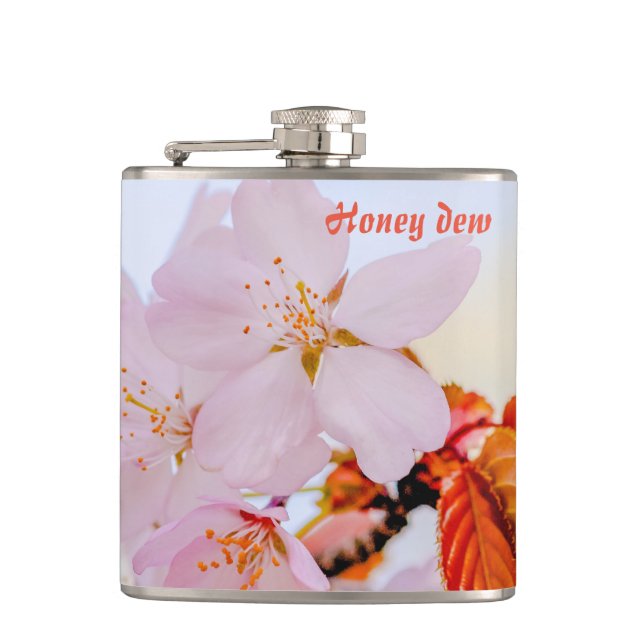 Flasques Sakura - Fleur de cerisier japonaise (Devant)