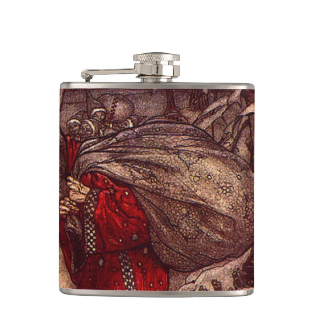 Flasques Santa Claus Arthur Rackham (Devant)