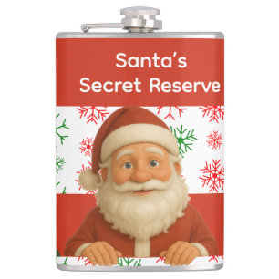 Flasques Santa Face   Esprits du Pôle Nord Noël Vinyl Wr