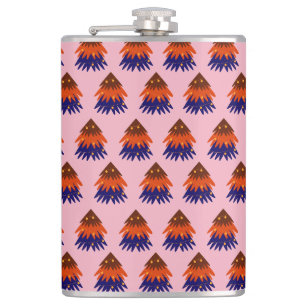 Flasques Sapin de Noël multicolore - Flask