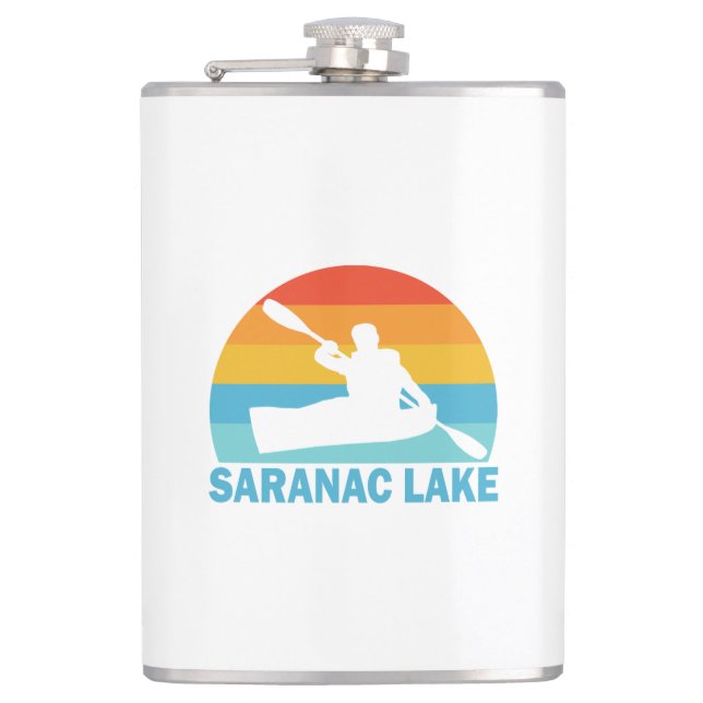 Flasques Saranac Lake New York Kayak (Devant)