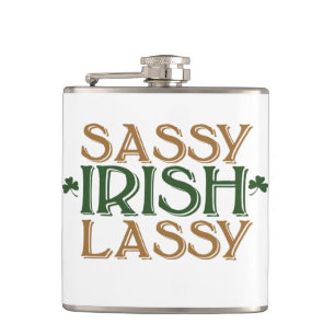 Flasques Sassy Irish Lassy