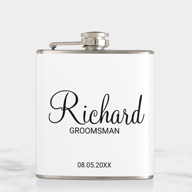 Flasques Scénario moderne - Groomsman personnalisé (Créateur téléchargé)