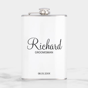 Flasques Scénario moderne - Groomsman personnalisé