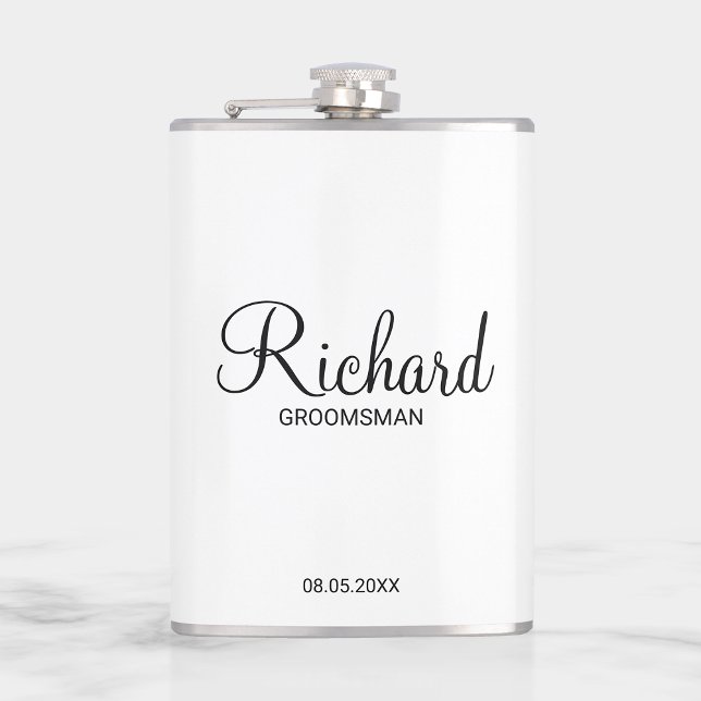 Flasques Scénario moderne - Groomsman personnalisé (Créateur téléchargé)