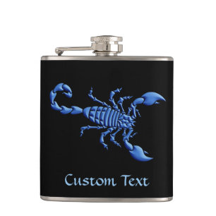 Flasques Scorpion bleu