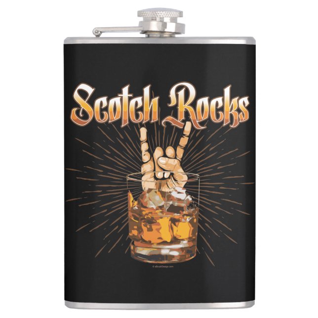 Flasques Scotch Rocks (Devant)