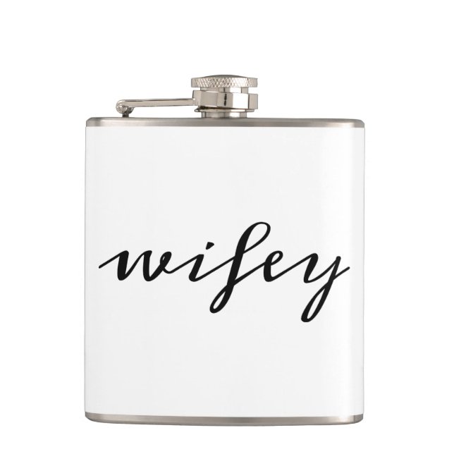 Flasques Script Wifey (Devant)