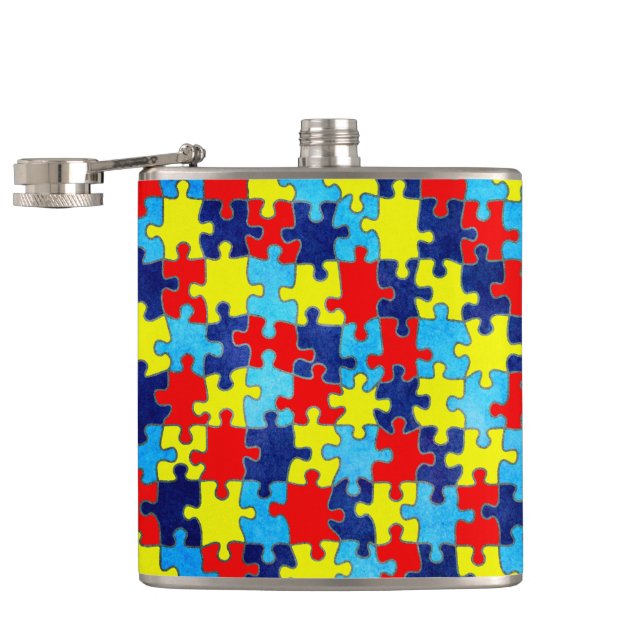 Flasques Sensibilisation sur l'autisme-Puzzle par Shirley T (Ouvert)