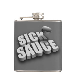 Flasques Sert De La Sauce Malade (Hockey)