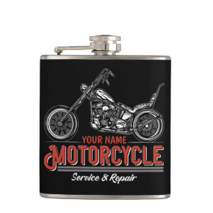 Flasques Service de moto personnalisé Atelier de réparation