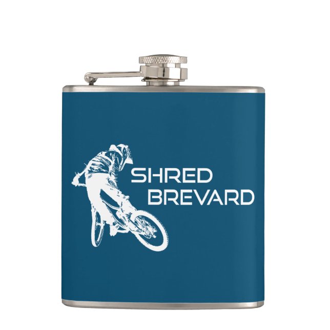 Flasques Shred Brevard North Carolina Mountain Biking (Devant)