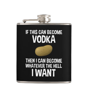 Flasques Si Cela Peut Devenir De La Vodka
