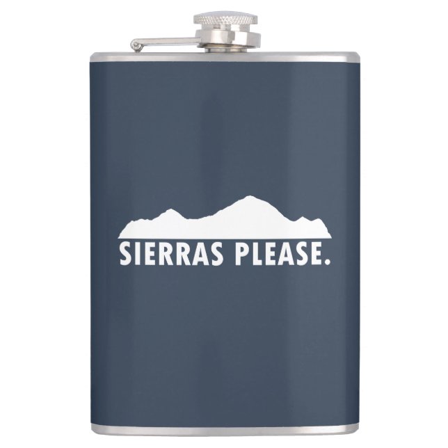 Flasques Sierras S'Il Vous Plaît Flask (Devant)