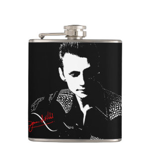 Flasques Silhouette avec autographe