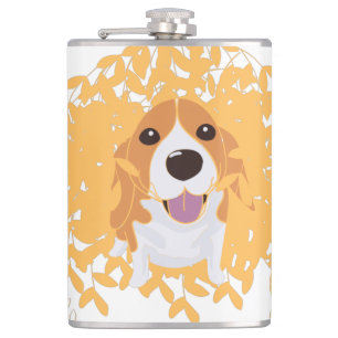 Flasques Simple Elegant Mignonne mon chien et halloween