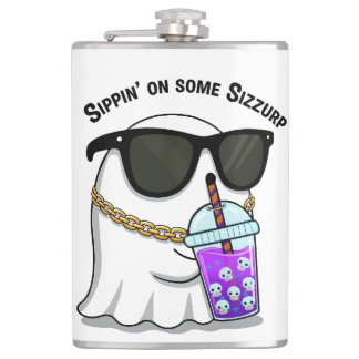 Flasques Sizzurp Ghost Kawaii Flask