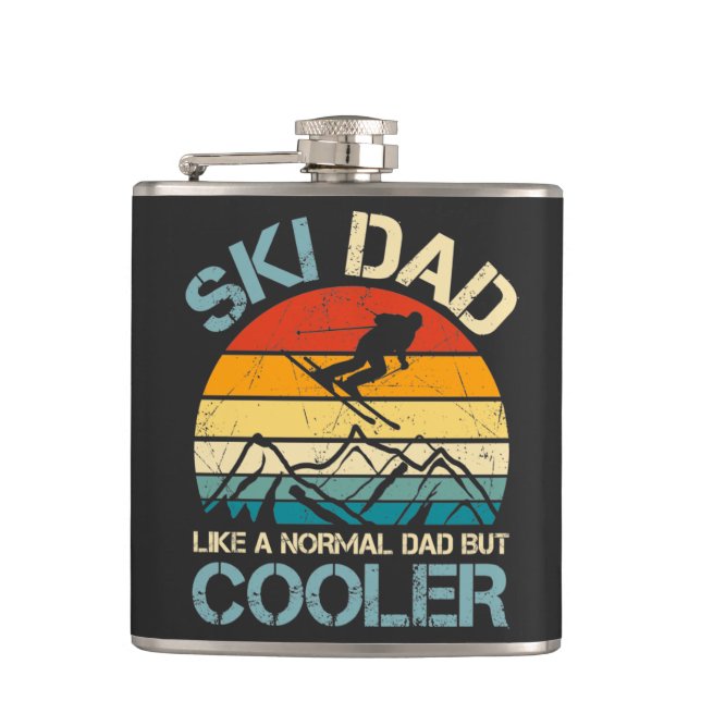 Flasques Ski Dad | Father's Day Gift | Hobbies (Devant)