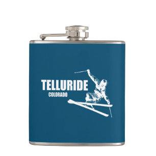 Flasques Skier Telluride Colorado