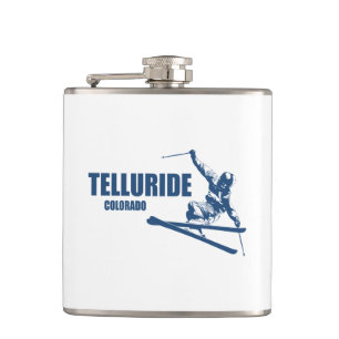 Flasques Skier Telluride Colorado