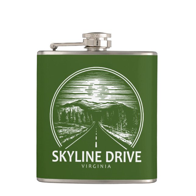Flasques Skyline Drive Virginia Forest (Devant)