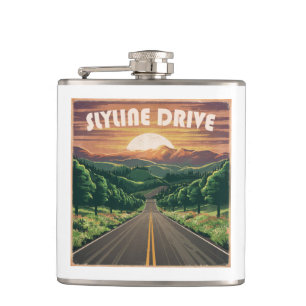Flasques Skyline Drive Virginia Sunset
