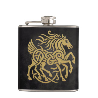 Flasques Sleipnir Cheval à Huit Pattes Mythologie Nordique