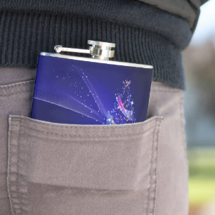 Flasques Slippery Joe numériquement rendu sapin de Noël bea