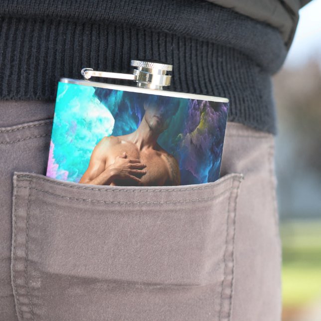 Flasques SlipperyJoe homme musclé sous-vêtements bulle dyna (En situation)