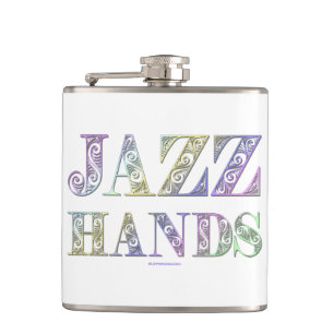Flasques SlipperyJoe's comédie musicale Broadway Jazz Hands