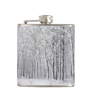 Flasques Snowy Woods
