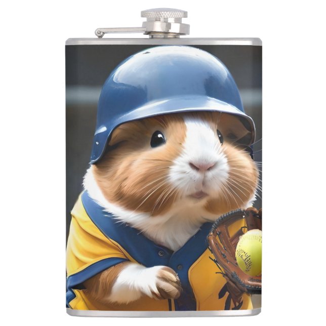 Flasques Softball Superstar : Le grand jeu du Cochon de Gui (Devant)