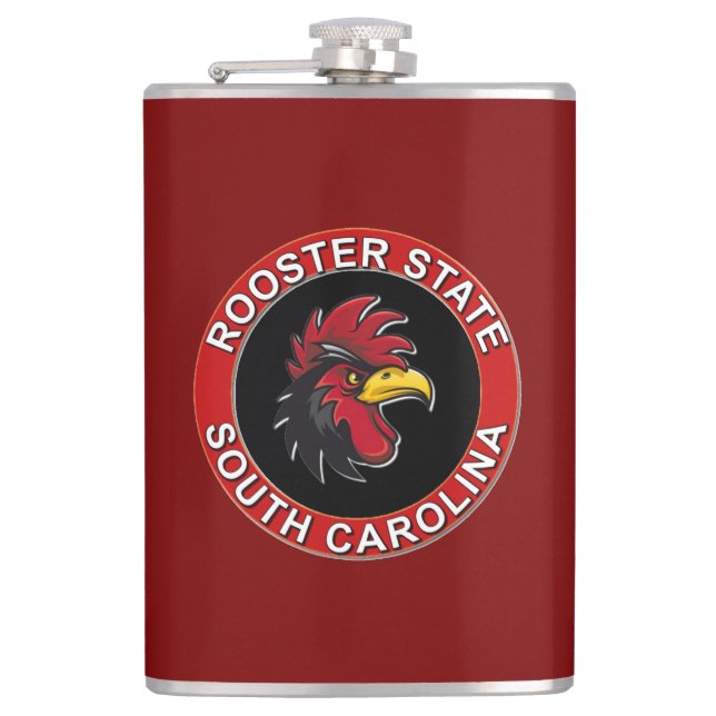 FLASQUES SOUTH CAROLINA THE ROOSTER STATE (Devant)