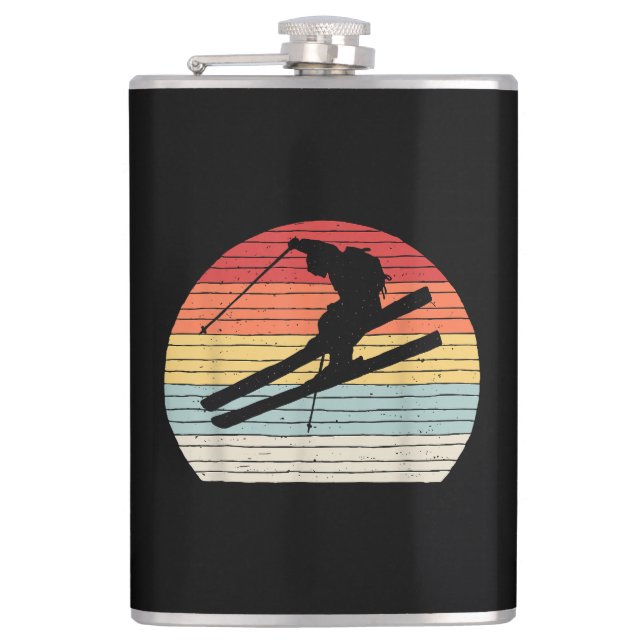 Flasques Sports d'hiver vintages (Devant)