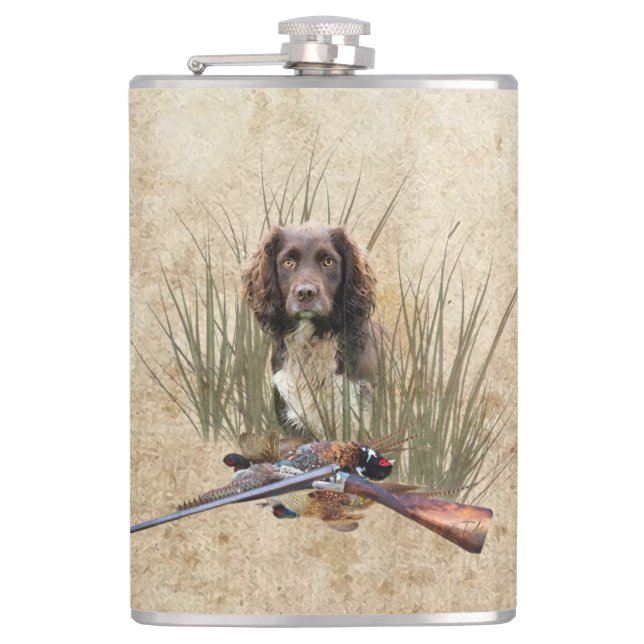 Flasques Sprocker Spaniel Teapot Boîte cadeau en céramique  (Devant)