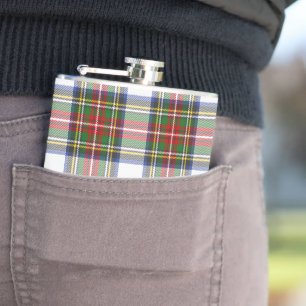 Flasques Stewart Royal Tartan Plaid Motif