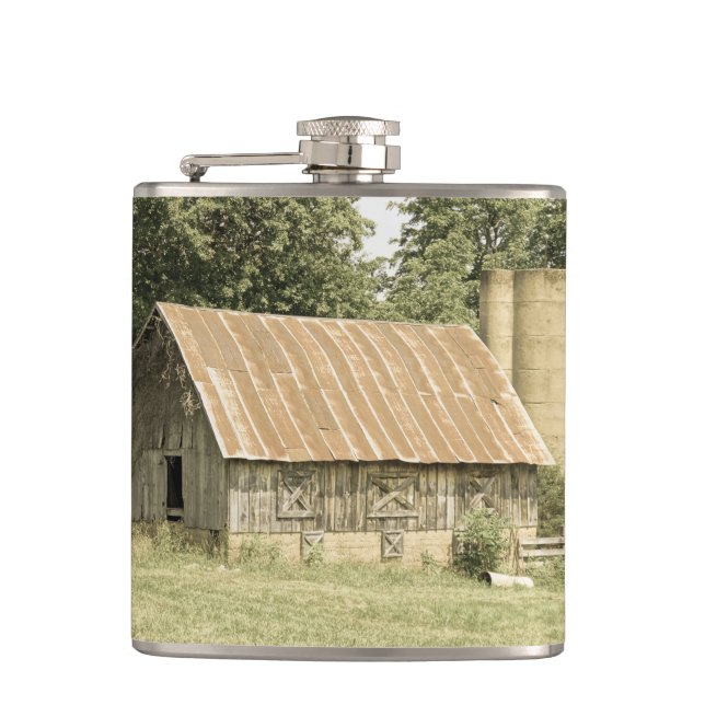 Flasques Strafford Mo Barn Antique (Devant)