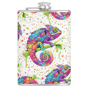 Flasques Style d'aquarelle des teintures Chameleon