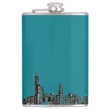 Style de bande dessinée Ville Skyline