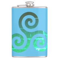 Symbole celtique antique Emerald Triskele