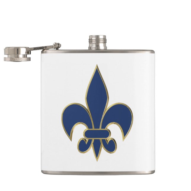 Flasques Symbole de Fleur de Lis (Ouvert)