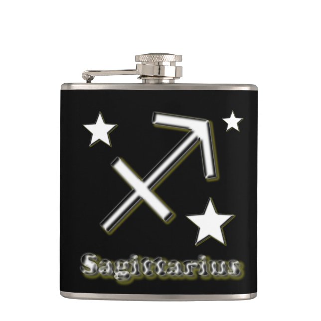 Flasques Symbole de Sagittaire (Devant)