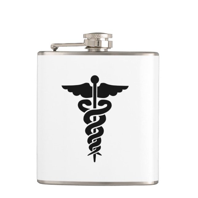 Flasques Symbole Médicale (Devant)