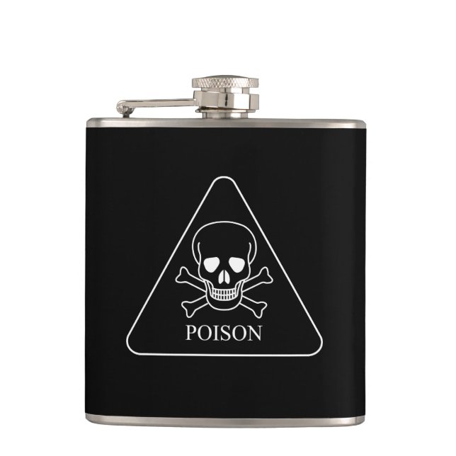 Flasques Symbole Poison (Devant)