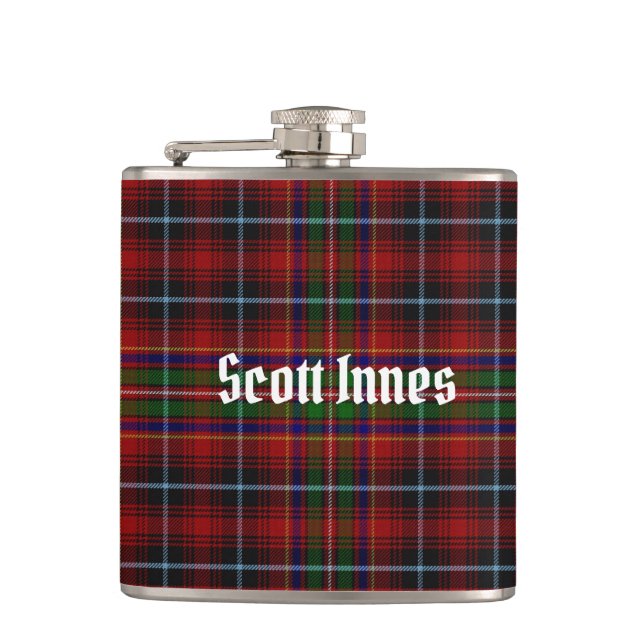 Flasques Tartan classique Clan Innes (Devant)