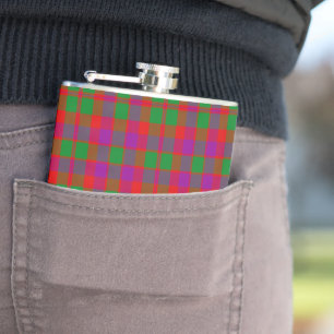 Flasques Tartan écossais vintage de la ville de Glasgow