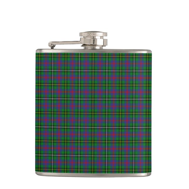 Flasques Tartan en bois de clan (Devant)